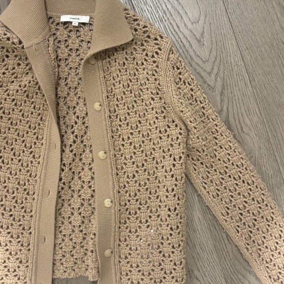 Vince crochet cardigan XS - Picture 4 of 6